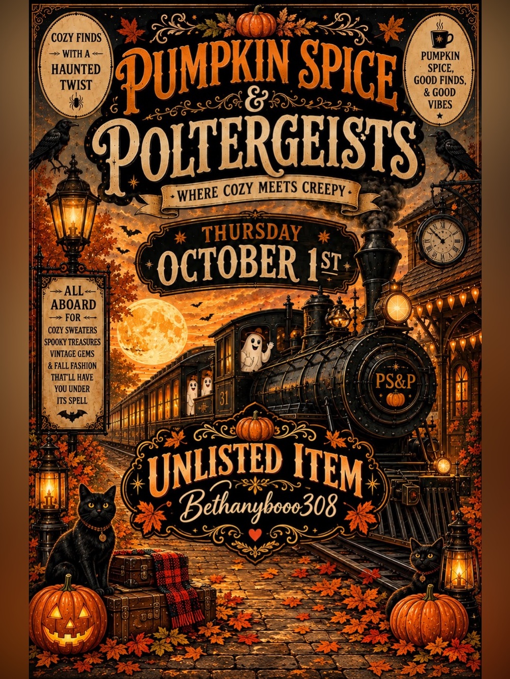 CONGRATS! You won Bethany’s UNLISTED 10/1 Live Show item! 🎃